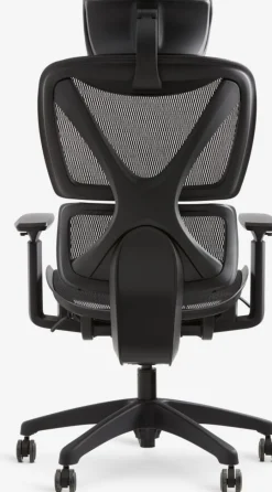 VARPELEVFauteuil de bureau VARPELEV maille noir/noir