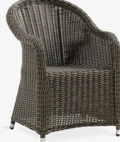 VATTRUP + GAMMELBYVATTRUP L206/321 table noir +4 GAMMELBY chaises gris