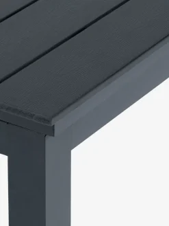 VATTRUP + MYSENVATTRUP L206/321 table noir + 4 MYSEN chaises gris