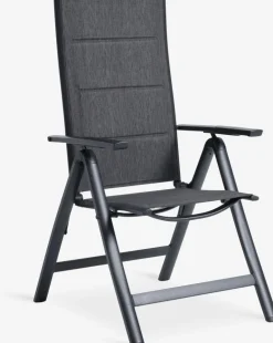 VATTRUP + MYSENVATTRUP L172/276 table noir + 4 MYSEN chaises gris