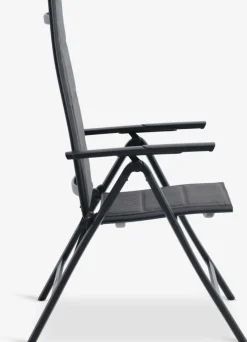 VATTRUP + MYSENVATTRUP L172/276 table noir + 4 MYSEN chaises gris