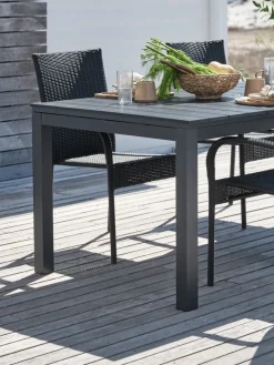 VATTRUPTable de jardin VATTRUP l95xL206/321 noir
