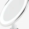 VEDDIGEMiroir à maquillage VEDDIGE a/LED Ø20xH22cm blanc