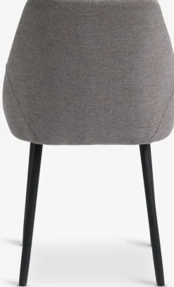 VELLEVChaise VELLEV tissu sable/noir