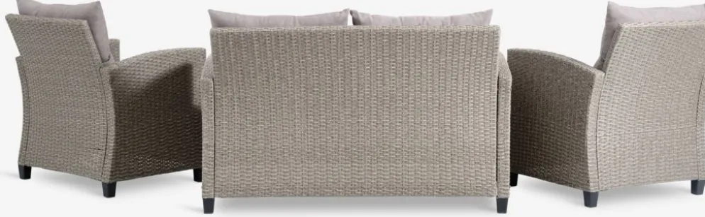 VENEnsemble lounge VEN 4 personnes naturel