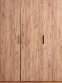 VIBYArmoire VIBY 150x200 3 portes coloris chêne naturel