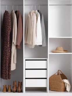 VIBYArmoire VIBY 150x200 3 portes blanc