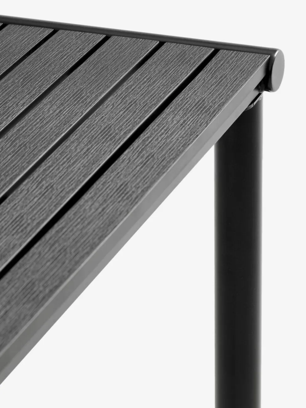 VIERLI + GLOMFJORDVIERLI L149 table + 4 GLOMFJORD chaises noir