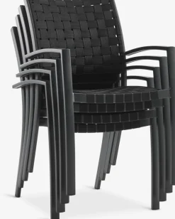VIERLI + GLOMFJORDVIERLI L149 table + 4 GLOMFJORD chaises noir