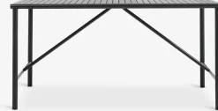 VIERLI + TRILLEVALLENVIERLI L149 table + 4 TRILLEVALLEN chaises noir