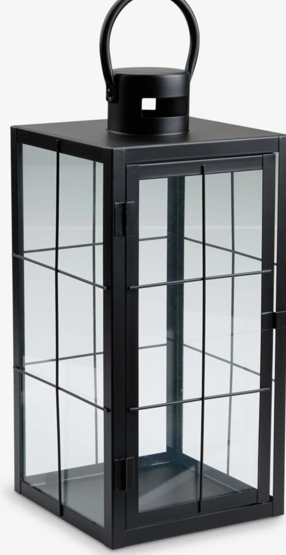 VILLADSLanterne VILLADS l16xL16xH36cm noir
