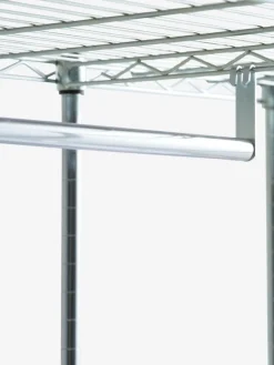 VINDINGEMeuble d'entrée VINDINGE 4 tablettes chrome
