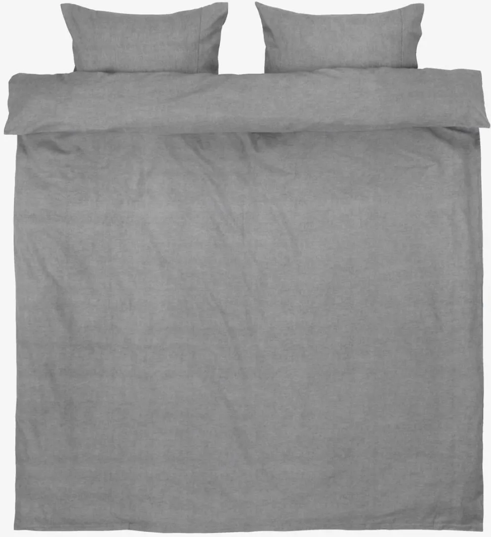 VITAGoldParure de lit Flanelle VITA 240x220 gris