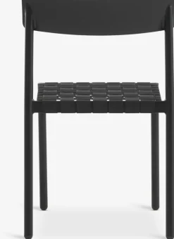 VRAADAL + HAGLEBUVRAADAL L62 table eucalyptus + 2 HAGLEBU chaises noir
