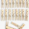WILLHEMPinces à linge WILLHEM bois 20pcs/pqt