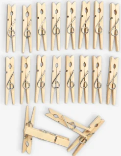 WILLHEMPinces à linge WILLHEM bois 20pcs/pqt