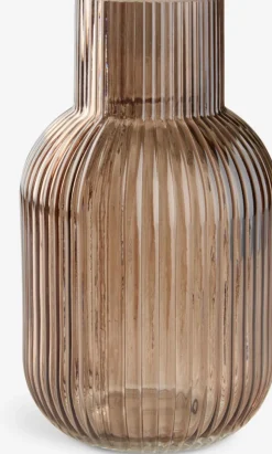 YNGVARVase YNGVAR Ø12xH21cm brun