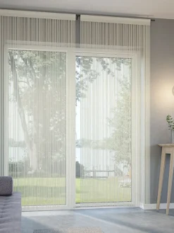 YXLANRideau de fils YXLAN 1x90x245 crème
